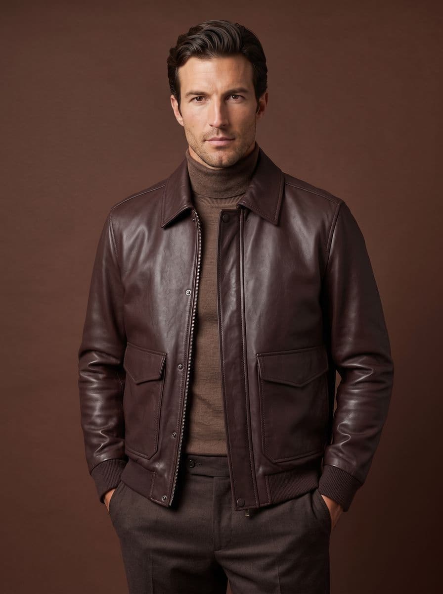Brackley Leather Jacket
